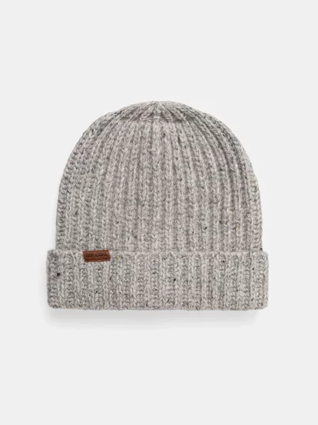 Čepice s příměsí vlny Rip Curl šedá