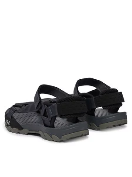 Szandál Jack Wolfskin Ridge fekete