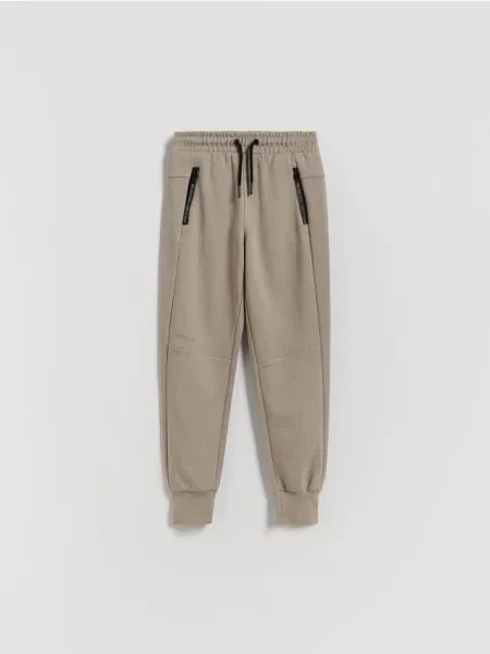 Джоггеры Reserved бежевые
