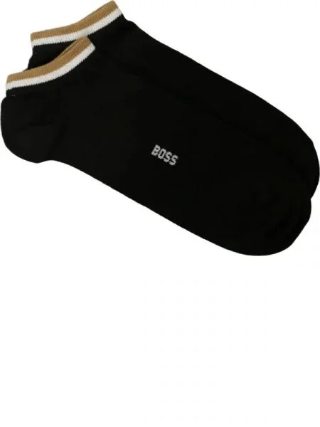 Boss Bodywear Șosete 2P AS Uni stripe CC negru