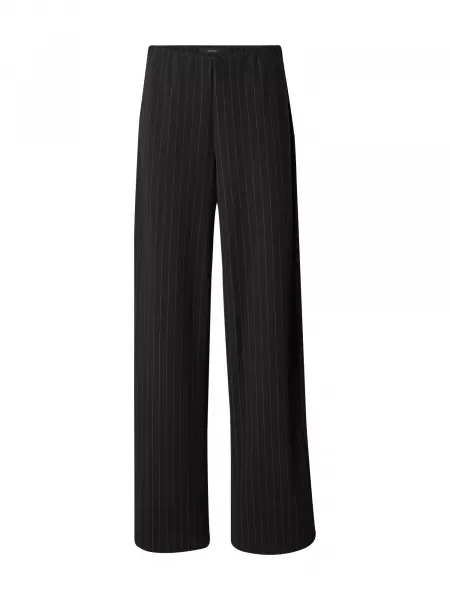 Vero Moda Tall Pantaloni VMBERLIN gri închis alb
