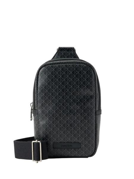 Calvin Klein Torba za čez ramo bazaltno siva črna