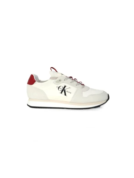 Sneakersy Calvin Klein zamszowe beżowe