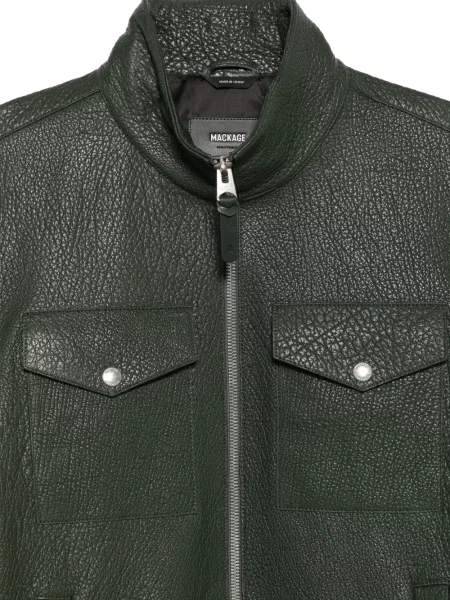 Geanta de piele Mackage verde