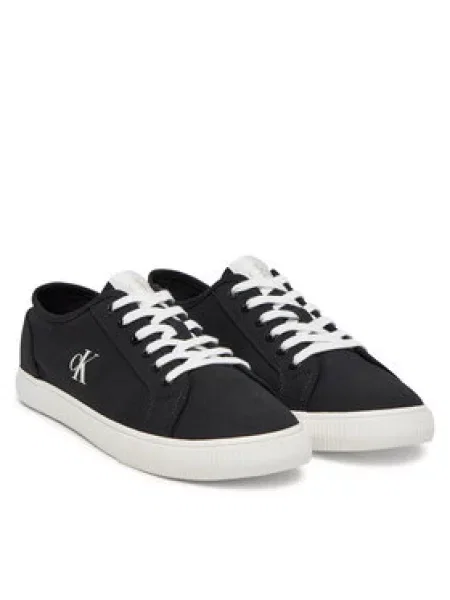 Calvin Klein Jeans Tenisky Ess Vulc Low Mg Canvas Černá bílé