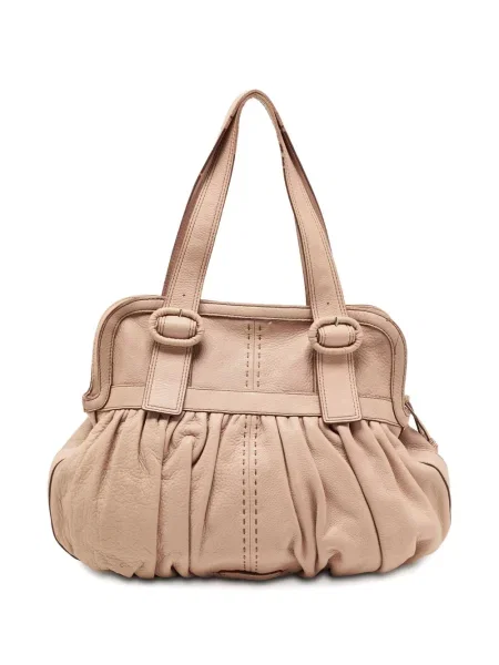 Geanta de piele Cole Haan din piele roz