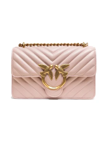 Mała mały torebka Pinko elegancka różowa