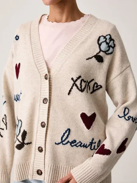 Шерстяной кардиган United Colors Of Benetton
