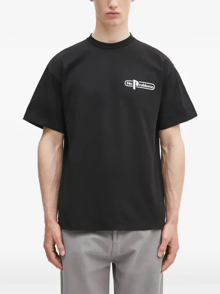 Tricou No Problemo cu imagine negru
