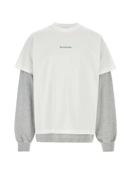 Hanorac Balenciaga alb