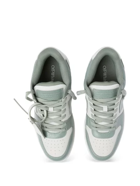 Sneakerși Off-white business alb