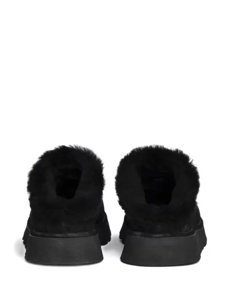 Papuci tip mules Zadig&voltaire cu broderie negru