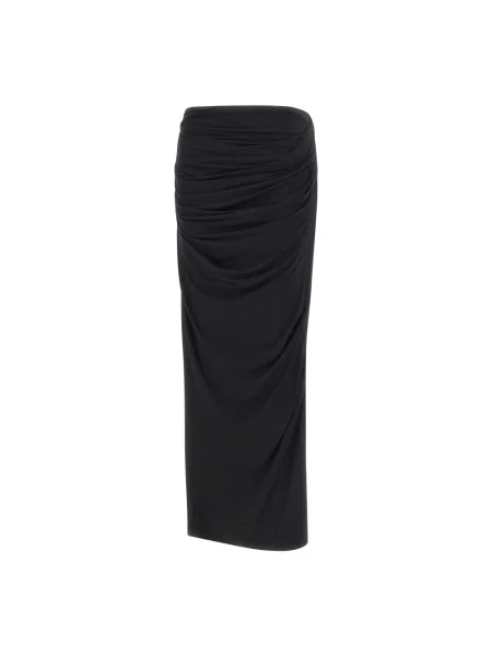 Udrapować spódnica Entire Studios drapowana czarna
