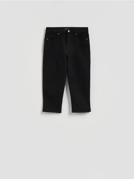 Reserved Blugi capri negru