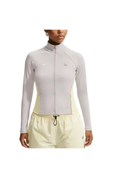 Bluza sportowa Nike z długim rękawem szara