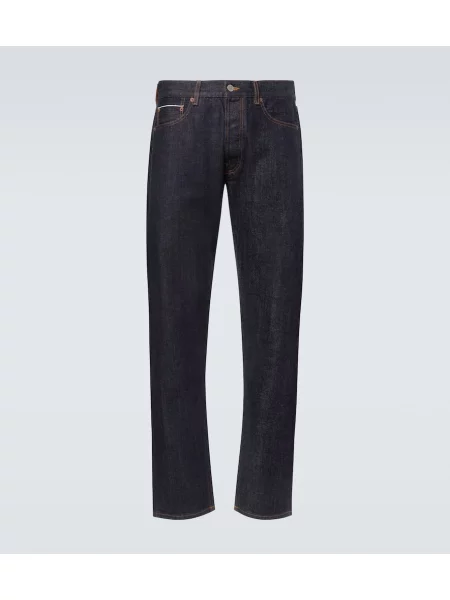 Ravne kavbojke Thom Sweeney modra