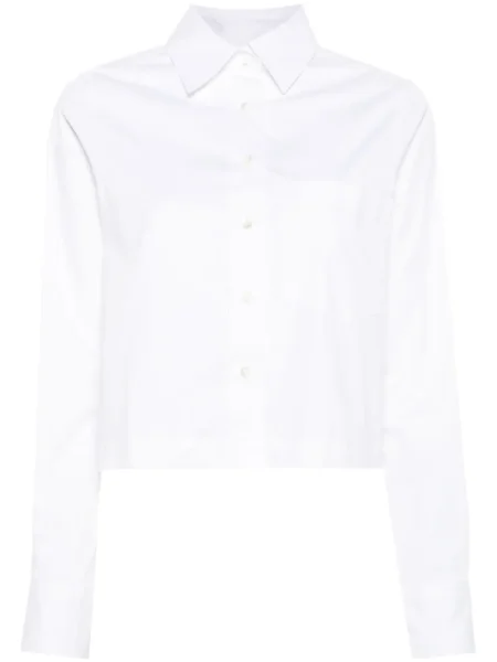Cropp cămașă Closed alb