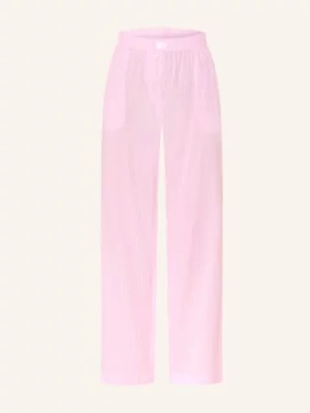 Mey Pyžamové Kalhoty Série Cotton Stripes růžová bílá