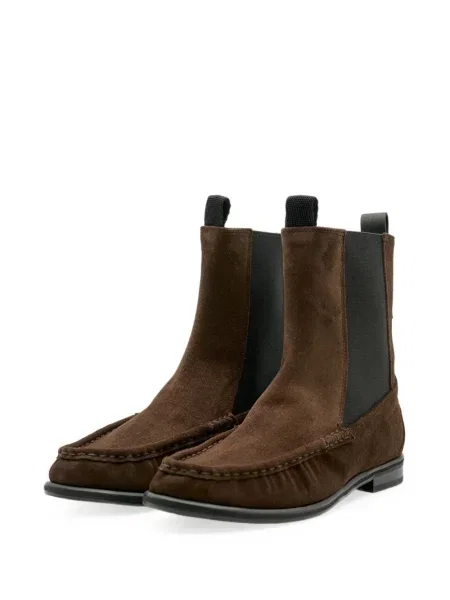 Botine chelsea Lottusse maro