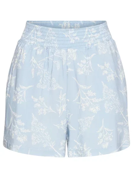 LASCANA Pantaloni de pijama albastru deschis alb
