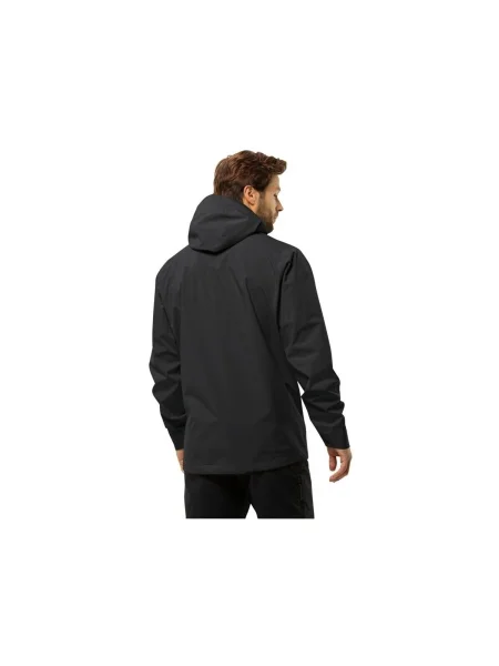 Geacă Jack Wolfskin negru
