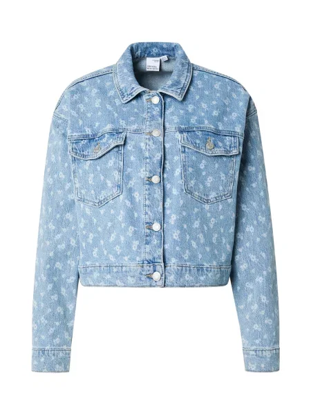 VERO MODA Geacă de primăvară-toamnă denim / deschis albastru