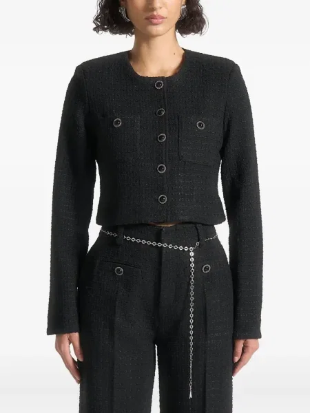 Geacă Manière De Voir din tweed negru
