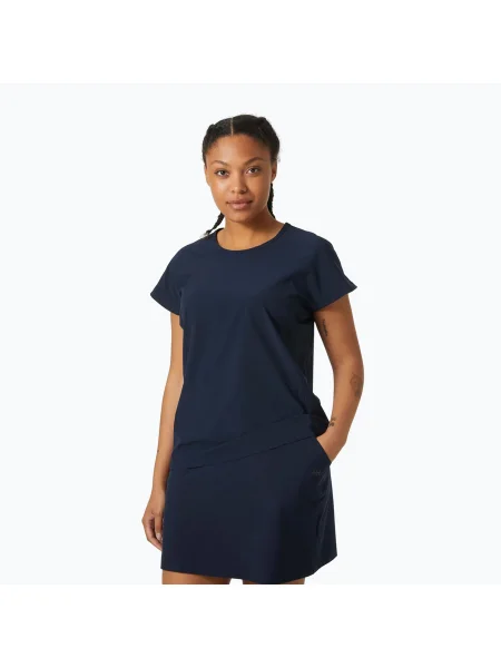 Helly Hansen cămașă de trekking pentru femei Thalia Summer Top marin albastru