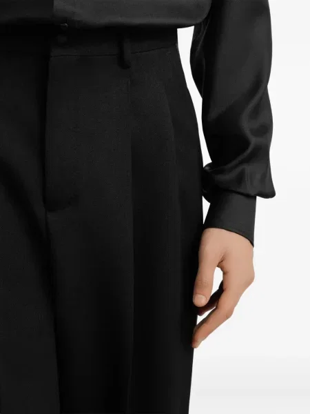 Pantaloni Dolce & Gabbana plisate negru