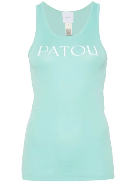 Top Patou z nadrukiem zielony