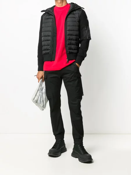 Striukė Moncler su gobtuvu juoda