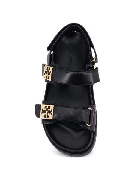 Sandale Tory Burch cu autograf negru
