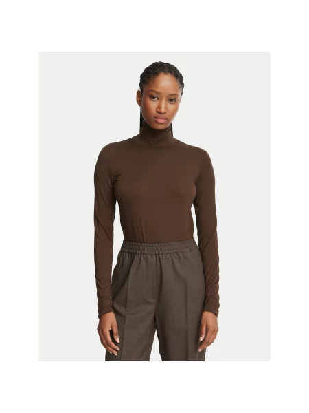 Weekend Max Mara Majica Multif Temno rjava