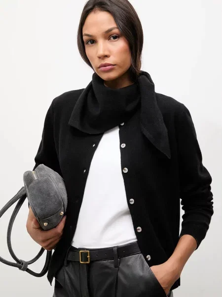 Answear.LAB cardigan din lana light negru