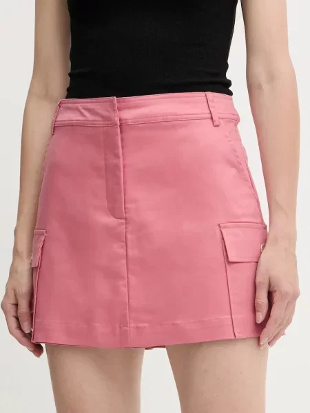 Kalhotová sukně Morgan mini JITTY růžová