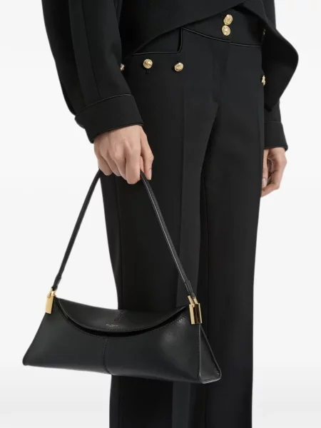 Geantă Balmain din piele negru