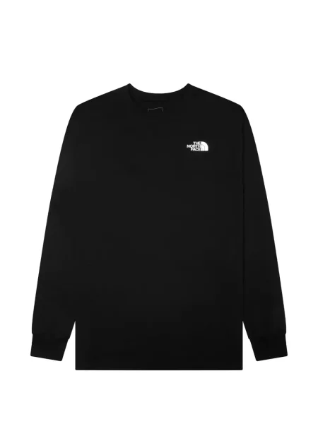 Μακρύς μπλούζα The North Face μαύρο