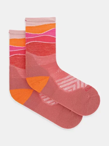 Nogavice s primesjo volne Darn Tough oranžna