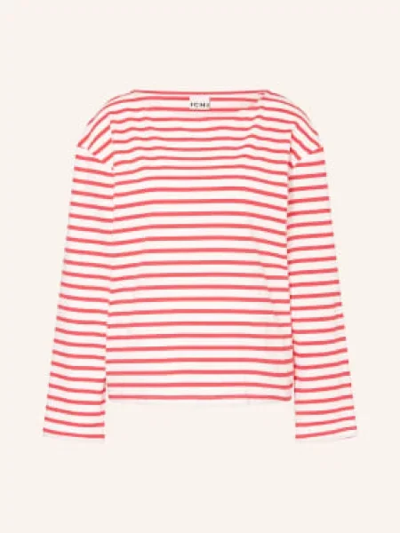 Ichi Koszulka Z Długim Rękawem Ihmira rot czerwona