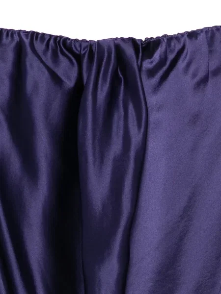 Rochie mini 7 For All Mankind fără bretele violet