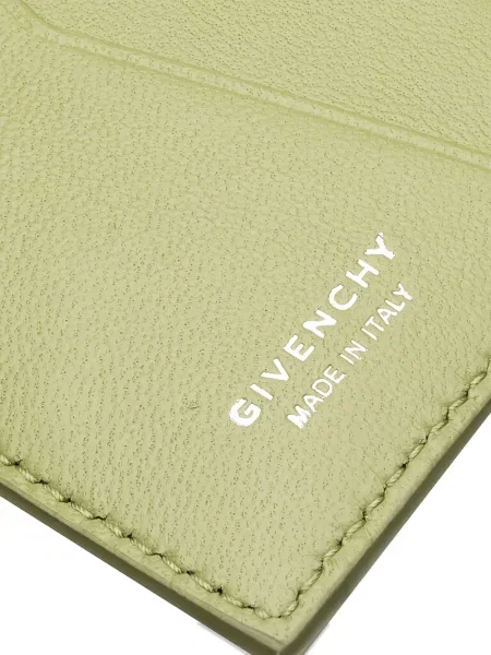 Kožni novčanik Givenchy zelena