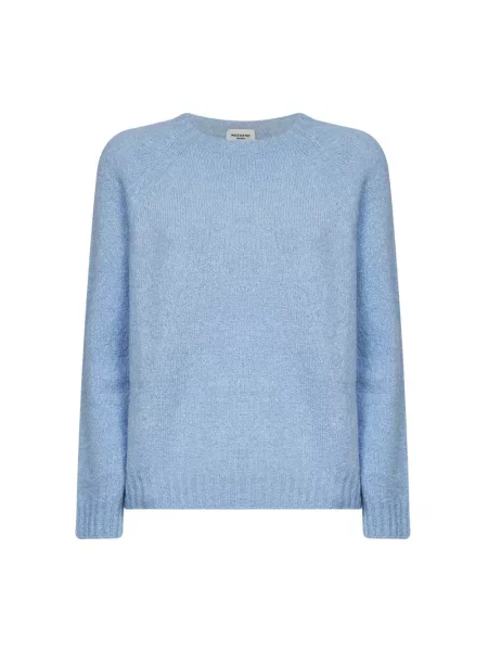 Weekend Max Mara sweter z dodatkiem wełny WKDGHIACCI niebieski