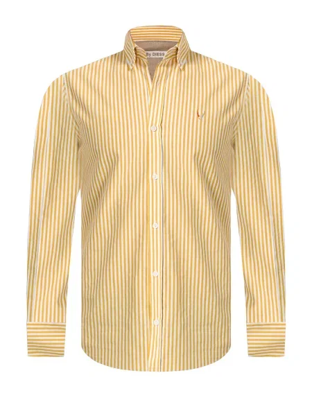 By Diess Collection Cămașă galben alb