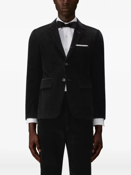 Samt blejzer Thom Browne crna