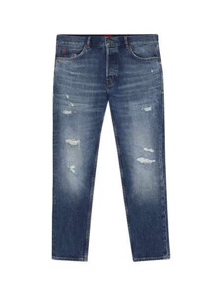 HUGO Jeans închis albastru
