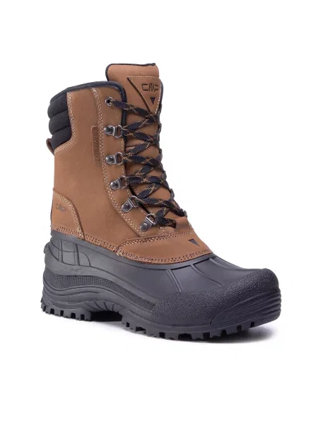 Μπότες Χιονιού CMP Kinos Snow Boots Wp Castoro καφέ