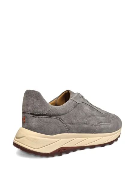 Sneakers Henderson Baracco με κορδόνια σουέντ γκρι