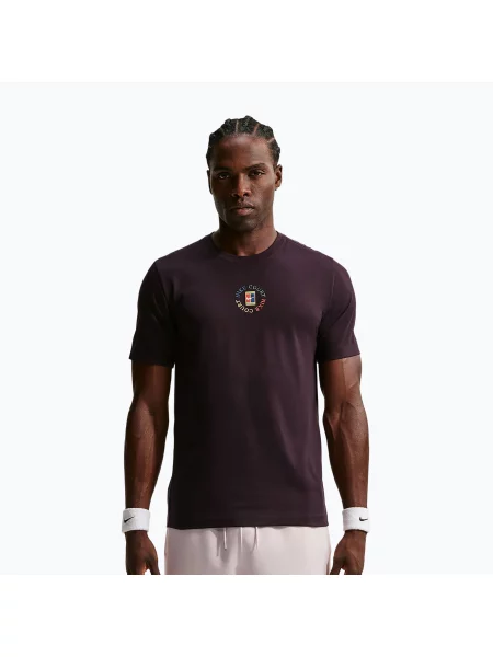 Футболка поло Nike Court Dri-Fit Burgundy Ash