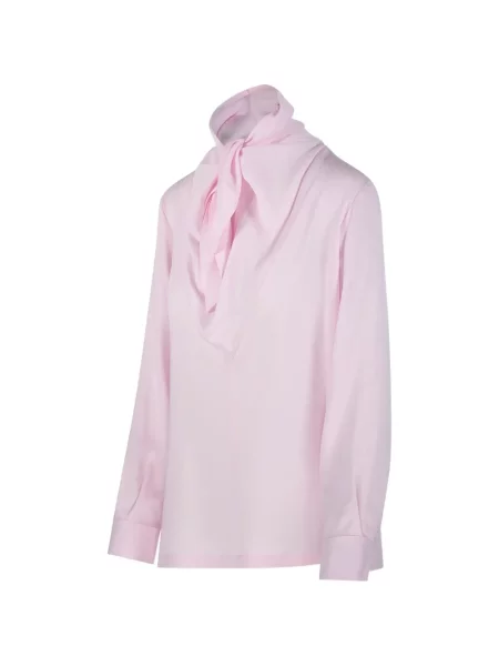 Top Max Mara cu funde roz