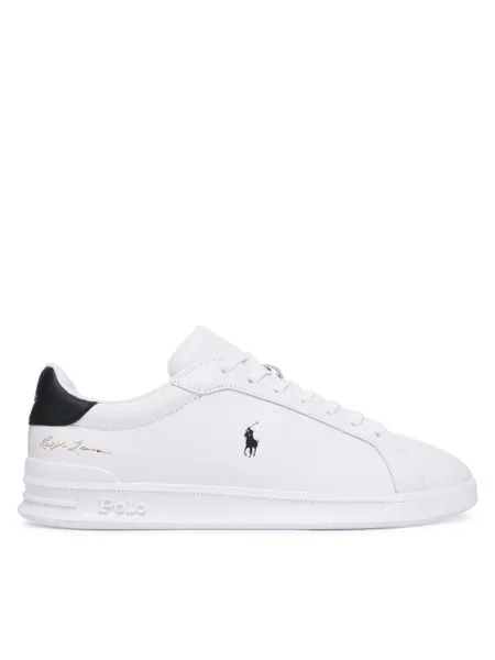 Polo Ralph Lauren Сникърси Hrt Crt Sig Sk Ltl бял